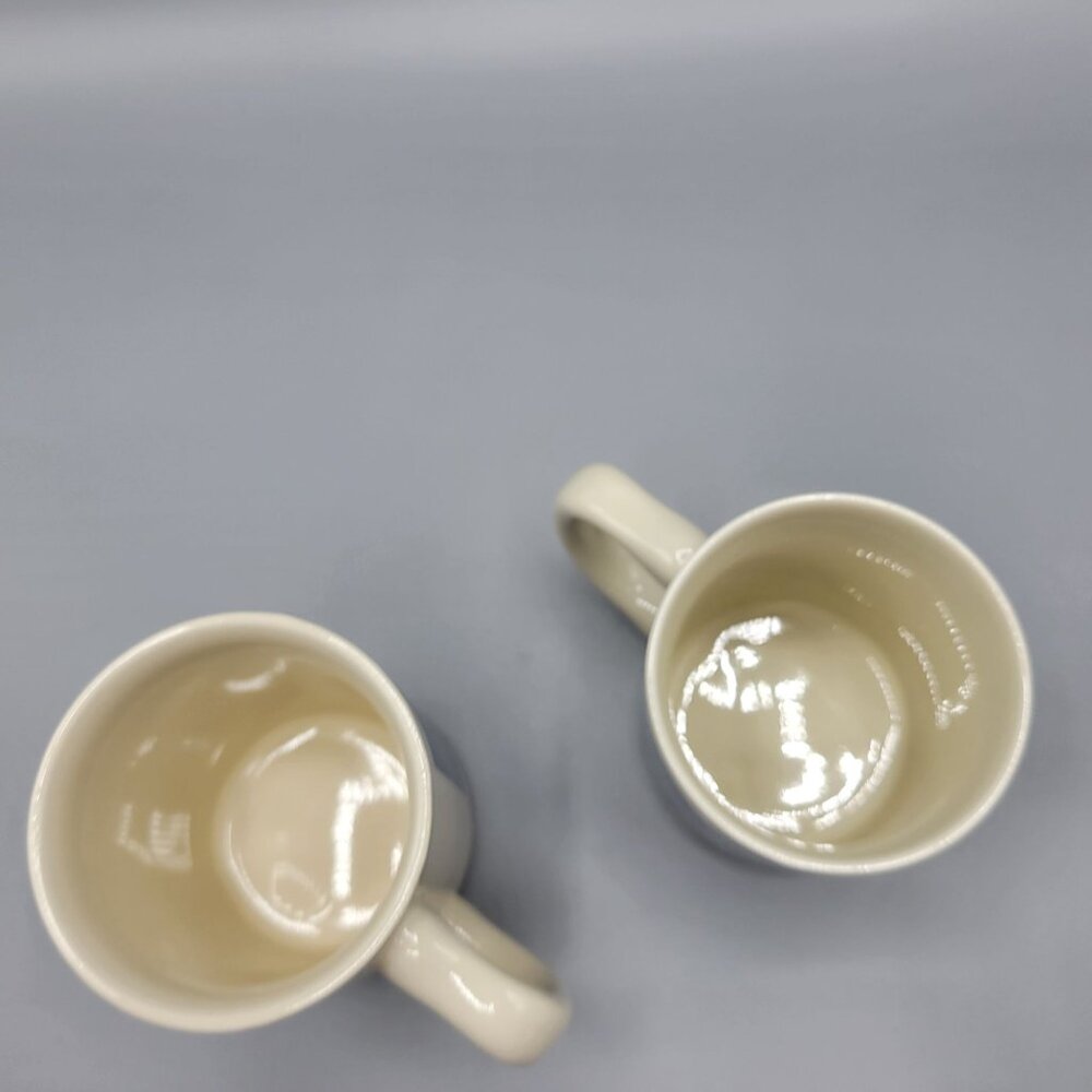Morton Salt Vintage Mug Set Of 4 Ceramic Coffee Cups 1914 1921 1956 1968 Designs - Picture 10 of 16